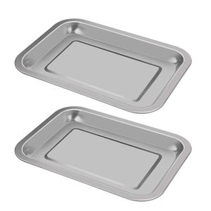 Plateau chirurgical réutilisable en acier inoxydable pour usage hospitalier, ensemble d'instruments médicaux, stérilisation manuelle à haute température - Product Image 1