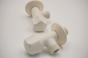 Verrou de vanne en POM de haute qualité |   Moderne |   Installation facile et écologique |   Accessoires de salle de bain et de toilettes |   Couleur blanche |   Graphique | - Product Image 4