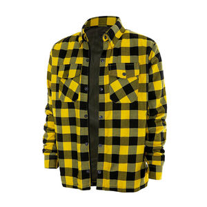 Camisas de Franela Personalizadas para Motociclistas, Camisas de Franela Transpirables de Protección para Motociclistas, Precio Razonable - Product Image 4