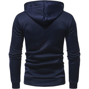 เสื้อฮู้ดผู้ชายลายโลโก้สั่งทำพิเศษ สำหรับฤดูใบไม้ร่วง ปักลาย 3 มิติ ผ้าฟลีซหนานุ่ม 100% ผ้าฝ้าย  รักษ์โลก ไม่ยับ ลดราคา - Product Image 4