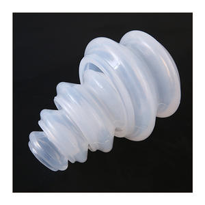 Grosir cangkir silikon bening antipenuaan cangkir silikon Set cangkir pijat tubuh vakum terapi pijat bekam silikon - Product Image 6