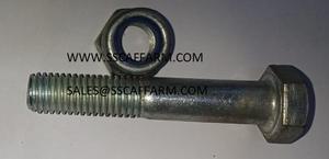 Tuerca y perno NYOCK de acero M14 de estilo industrial para andamios - Product Image 4