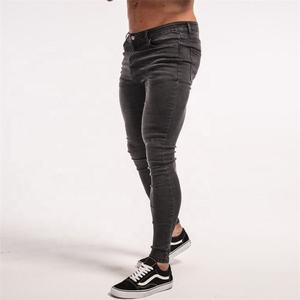 Jeans de Moda para Hombre de Lujo, Jeans Vintage Rotos, Jeans Apilados para Hombre, Pantalones Elásticos de Alta Calidad, Jeans de Vaquero - Product Image 1