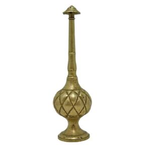 Arroseur martelé à l'eau de rose en laiton fabriqué à la main de haute qualité avec arroseur d'eau en métal fini polonais - Product Image 2