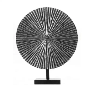 Sculpture d'arbre de Noël Base en bois de manguier Offre Spéciale nouveau Design à la mode prix d'exportation Sculpture en aluminium pour Hall décoratif - Product Image 6