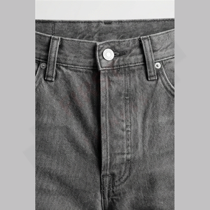 Jeans en denim classique, coupe droite, lavés à l'hiver, solides et confortables, lavables pour un usage quotidien, fournisseur en gros - Product Image 4