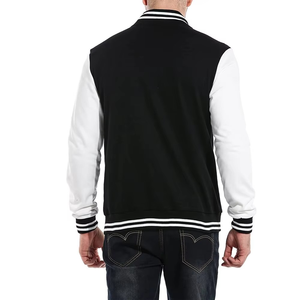Veste universitaire en laine de qualité supérieure pour homme, style unique à col montant, respirante et à séchage rapide pour le printemps - Product Image 6