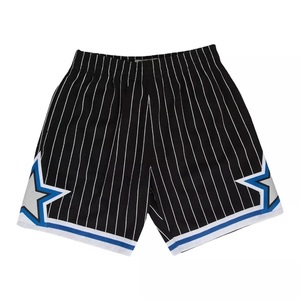 Pantalones Cortos de Baloncesto Personalizables de Talla Grande, Secado Rápido, Antibacterianos, Protección UV, Transpirables, con Impresión Digital del Nombre del Equipo, 100% - Product Image 1