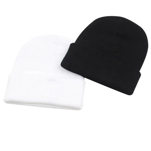 Gorro de moda de invierno para hombre, gorro suave y cálido, gorro de punto, gorros para mujeres y hombres, gorro transpirable de Jacquard, logotipo personalizado - Product Image 2