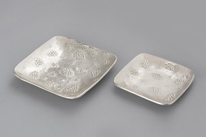 ถาดเสิร์ฟอลูมิเนียมชุบนิกเกิลลายนูน ดีไซน์หรูหราทันสมัย สำหรับตกแต่งบ้านและใช้ในครัว - Product Image 3