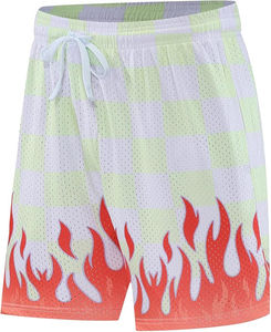 Pantalones Cortos Deportivos de Malla para Hombre, Estilo Casual, para Playa, Verano, al por Mayor - Product Image 3