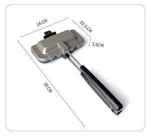 Sartén antiadherente <span class=keywords><strong>para</strong></span> parrilla de desayuno de doble cara <span class=keywords><strong>para</strong></span> hacer sándwiches, sartén superior <span class=keywords><strong>para</strong></span> tostadas y aperitivos - Product Image 2