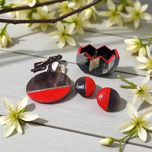 Collar de Cuerno Natural, Joyería de Cuerno de Búfalo para Mujer, Collar de Cuerno de Búfalo Más Vendido de f s international - Product Image 1