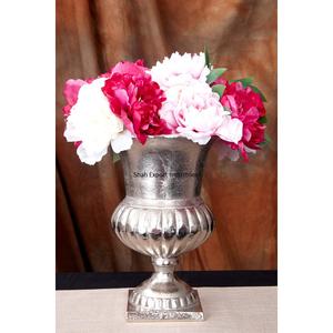 Florero de Metal de Color dorado de estilo Vintage para la Mesa de la sala de estar, florero decorativo hecho a mano para cumpleaños de boda - Product Image 3