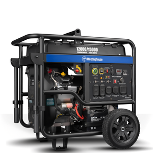 Générateur portable Westinghouse WGen12000c 12000W avec onduleur à onde sinusoïdale pure, batterie au plomb-acide, télécommande - Product Image 1