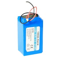 Baterai Lithium Ion 18650 2S1P 7.4V 2200mAh Kustomisasi Paket Baterai Li-ion 18650 3.7V 11.1V 14.8V 16.8V 24V 12V untuk Elektronik
