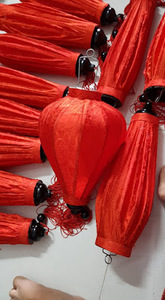 Lanterne artisanale du Vietnam lanterne décorative/lanterne en soie de bambou - Product Image 6