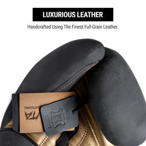 Guantes de Boxeo Duraderos y Ligeros para Entrenamiento, Guantes de Boxeo Económicos Hechos con Cuero, Guantes de Sparring - Product Image 2