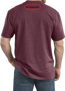 Camiseta para hombre, camisetas informales de manga corta, logotipo personalizado, camiseta de secado rápido en blanco de algodón 100%, camiseta de alta calidad para hombre - Product Image 4