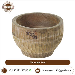 Durable Top Selling Modern Design Home Hotel Supplies Wooden Handmade Bowl Set of 3 for Bar Banquet and Home Kitchen Use - Product Image 3