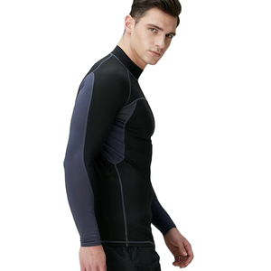 Compression Rash Guard MMA BJJ <b>Grappling</b> Training Shirt Martial Arts Gym Workout Compression Sportswear - Product Image 4
