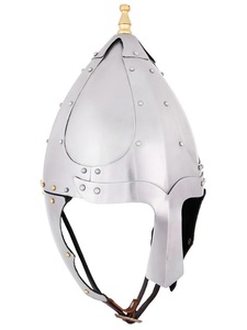 Casco de Caballero Medieval de Alta Calidad, Construcción Metálica con Apariencia de Inspiración Histórica para Exhibiciones, Disfraces y Eventos - Product Image 1