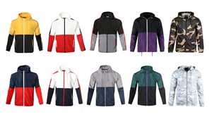 Chaqueta Cortavientos de Camuflaje Personalizada al por Mayor, Ligera, Transpirable, Resistente a la Intemperie, Unisex, con Cierre y Diseño de Logotipo, para Actividades al Aire Libre - Product Image 5