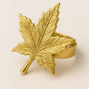 Anneau de serviette en aluminium moderne personnalisable, accent de table minimaliste pour les salles à manger contemporaines et les événements, intérieurs de maison - Product Image 1