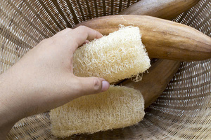ฟองน้ำใยบวบดิบสำหรับอาบน้ำเป็นมิตรต่อสิ่งแวดล้อมโดย Vigi ฟาร์มสินค้าขายส่ง - Product Image 5