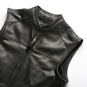 Chaleco de Cuero Transpirable de Invierno de Alta Calidad para Hombre, con Tallas Personalizadas, Colores Personalizados, Secado Rápido, Ropa para Exteriores - Product Image 6