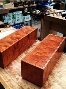 กล่องของขวัญงานหัตถกรรมไม้เนื้อแข็งและกล่องเครื่องประดับสำหรับบ้านที่จำเป็นสำหรับการตกแต่งคริสต์มาส - Product Image 3