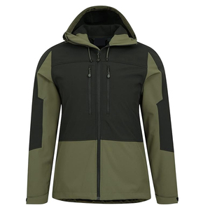 Veste Softshell légère fabriquée au Pakistan Conception entièrement personnalisée Veste Softshell à manches longues pour hommes - Product Image 1