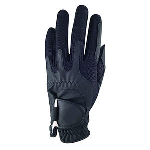 Guantes de golf de cuero de agarre pesado de dedo completo de golfista profesional cómodos para uso deportivo sostenible-logotipo personalizado mano derecha - Product Image 4