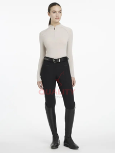 Vente en gros couche de base de confort respirante en tissu léger durable et élégant couche de base d'équitation pour femmes - Product Image 3