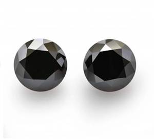 100% naturel véritable saphir noir rond à facettes coupe septembre pierre précieuse de naissance pour la fabrication de bijoux utilisation à des prix en vrac OEM - Product Image 3