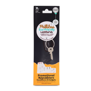 Portachiavi in Pelle Ecologica Phillipa, Moschettoni e Gadget Promozionali - Product Image 3
