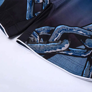 Shorts de MMA Casuales de Alta Calidad, Ecológicos, 100% Poliéster, Ropa de Compresión para Lucha, Servicio OEM, Venta al Por Mayor - Product Image 5