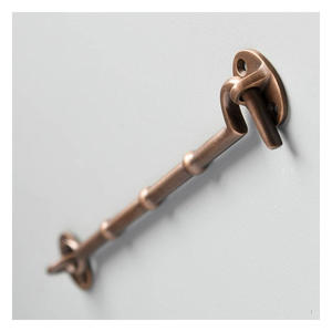 Luxury Handcrafted 2025 Modern Brass Cabin <b>Hook</b> with Antique <b>Gold</b> Plating, Elegant Curves, and Durable Strength for Interiors - Product Image 4