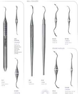 เครื่องขูดหินปูน Mccall scalers scrette scalers gracey Hu_Friedy ด้วยตนเองเครื่องมือทันตกรรมรากฟัน gracey Hu_Friedy gracey - Product Image 2