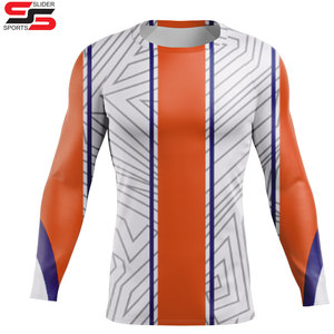 Rash Guard de manga larga de la mejor calidad para hombres Rash Guard transpirable Rash Guard elegante a la venta - Product Image 6
