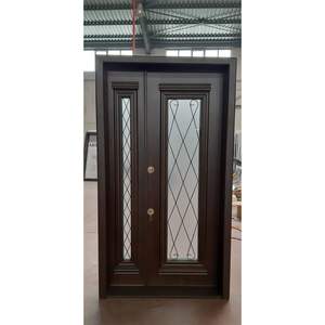 Puertas de Seguridad Personalizables ABSDOOR PARISIENNE para Hoteles, Acero Inoxidable de Lujo, Aislamiento Térmico, Vidrio Irrompible, Turquía - Product Image 3