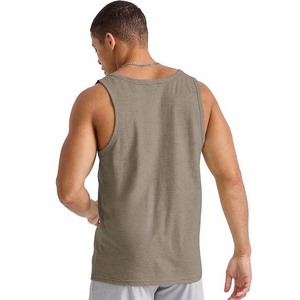 Camiseta Deportiva de Algodón Transpirable para Hombre, Talla Grande, Cuello Redondo, Secado Rápido, Antibolitas, Ropa OEM Totalmente Personalizada - Product Image 2