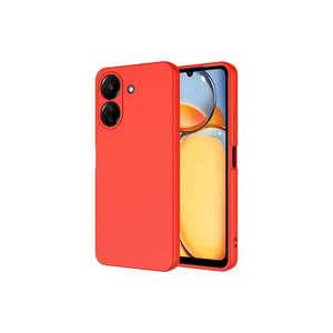 Funda Protectora de Silicona Netzy Poco C65 Safa Mara, Color Rojo Premium, para Teléfonos Móviles Xiaomi y Realme - Product Image 1