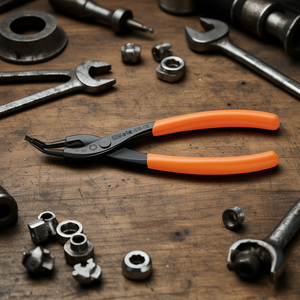 45 <b>Bent</b> <b>Nose</b> <b>Pliers</b> for PVC-Coated Handle Holes for Circlips-Quality Product Category - Product Image 3