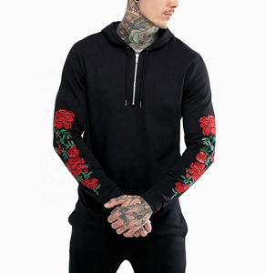Chándal de algodón con estampado de brazo, chándales, sudaderas con capucha de felpa francesa y pantalones de chándal, conjunto para hombre, chándal - Product Image 3