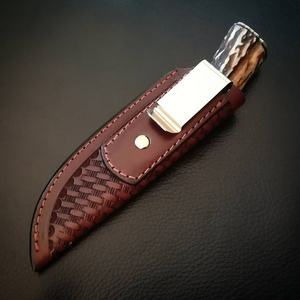 Venta directa de fábrica Funda de cuchillo de cuero personalizable Caja de herramientas OEM y ODM con soporte - Product Image 1