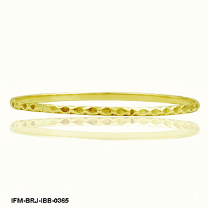 Brazalete de Latón Martillado a Mano, Apilable, Estilo Boho, Color Dorado, para Mujer, Joyería Minimalista Sostenible, Uso Diario, Regalo - Product Image 3