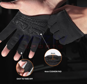 Gants de musculation unisexes en néoprène Roziv Sports, haute qualité, adhérence accrue, respirants, légers, fermeture à enfiler, pour utilisation en salle de sport - Product Image 5