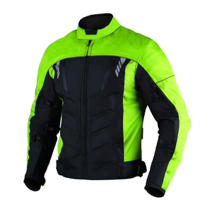 Veste de moto d'équitation pour homme Équipement de moto blindé CE en tissu Cordura respirant et protections - Product Image 3