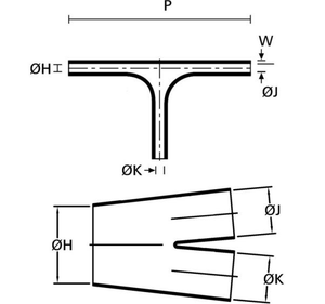 Fundas Termocontraíbles en Forma de T para Cables, Conectores de Transición para Aislamiento de Cables y Conexiones de Cables - Product Image 6